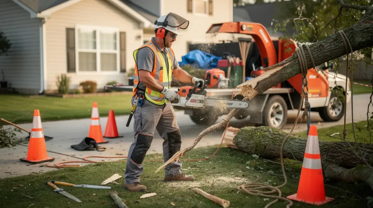 Storm Damage Cleanup in Billings